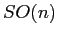 $ SO(n)$